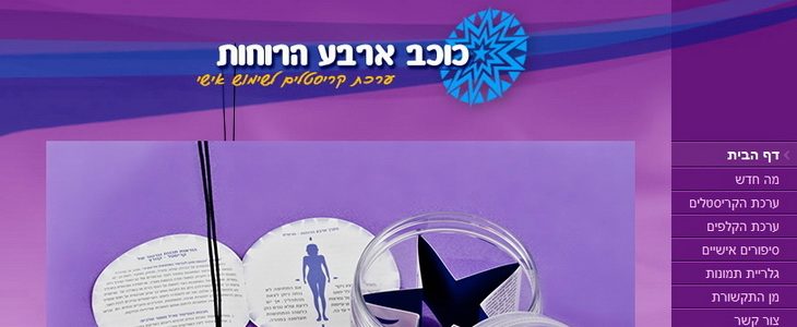 החנות מיסטיקה קריסטלים של מיכל