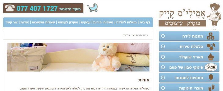 אמילי'ס קייק - מתנה ליולדת ולתינוק